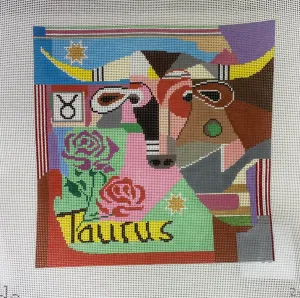 * Doolittle Stitchery Z101 Taurus Zodiac