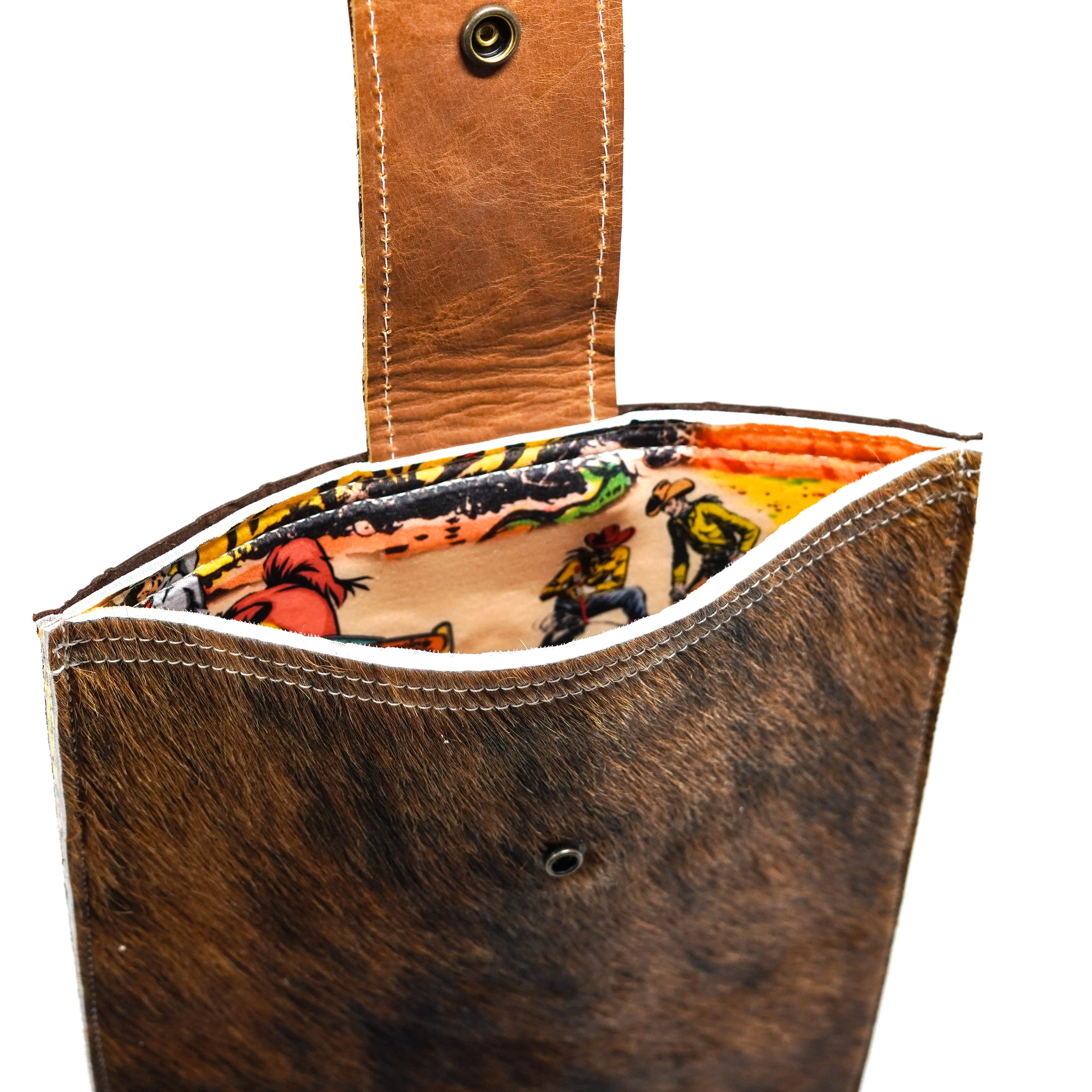 13'' Tablet Sleeve - Brindle w/ Saddle Black Jack