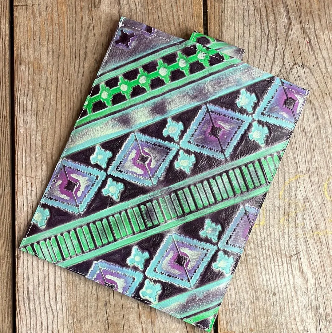 13'' Tablet Sleeve - Grey Brindle w/ 90's Party