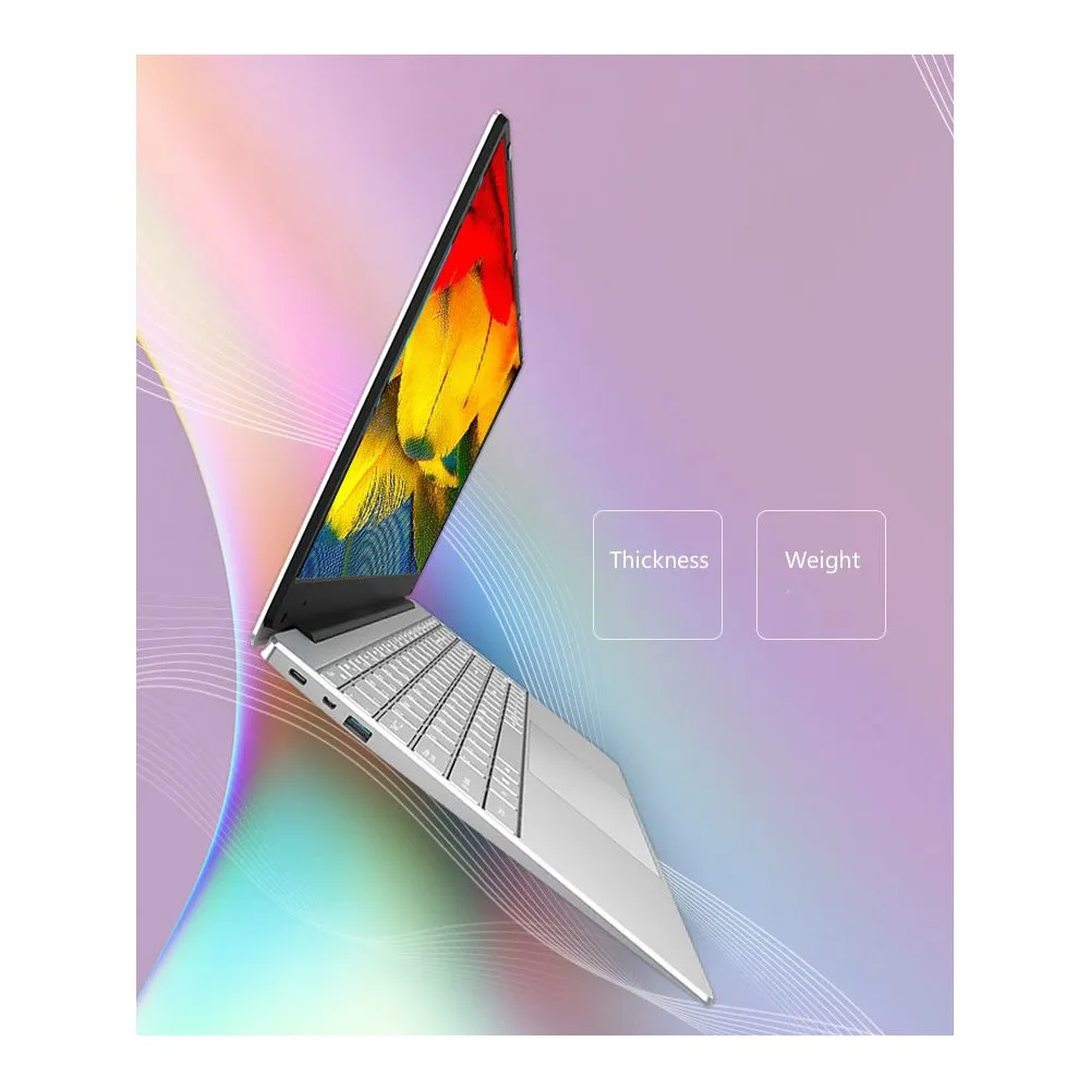 15.6 Inch Intel Quad Core 8gb Ram 128g 256g 512g SSD Windows 10 Notebook Computer