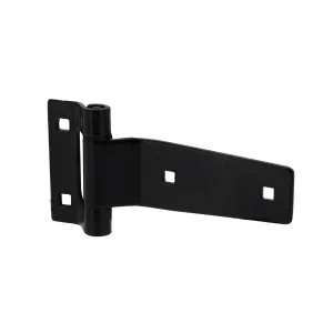 3" Black Stainless Steel Strap Hinge