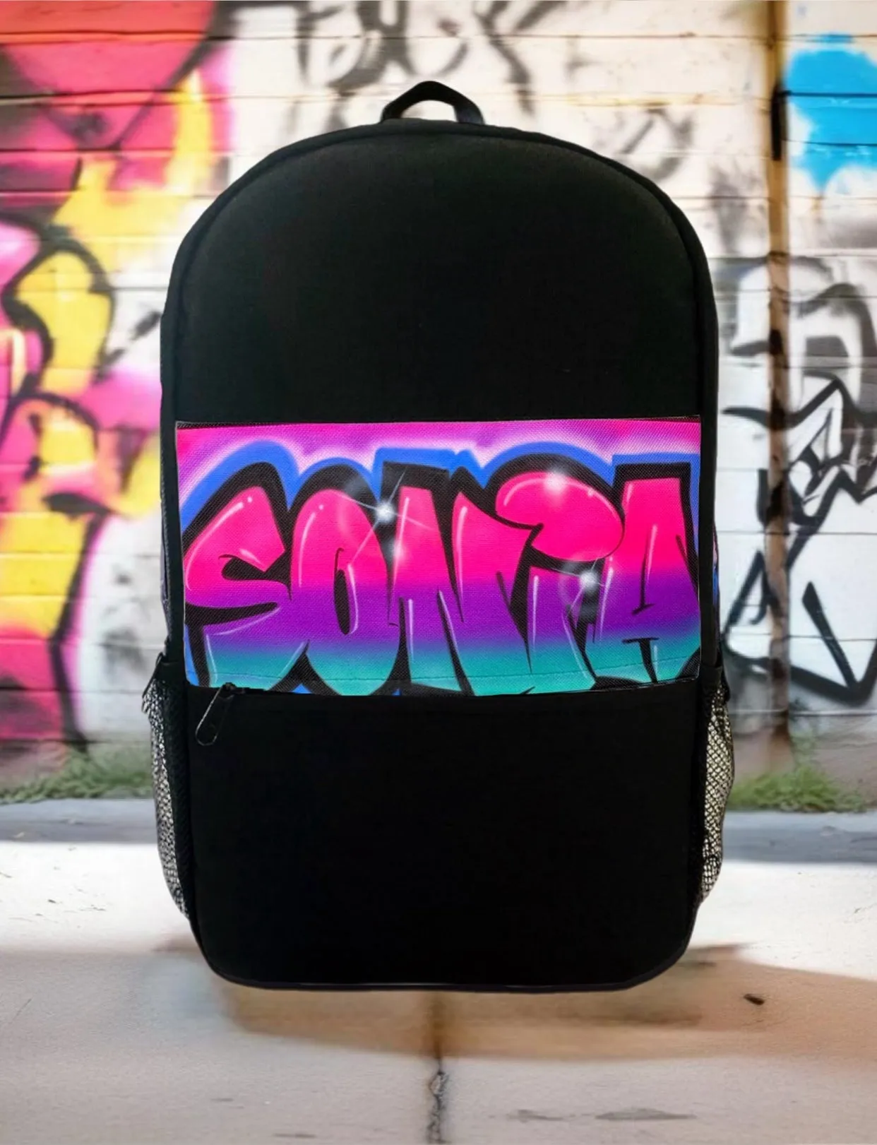 4 Colour Graffiti Backpack (16)