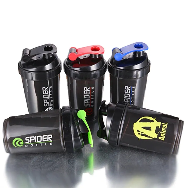 500ml Spider Protein Shaker Bottle