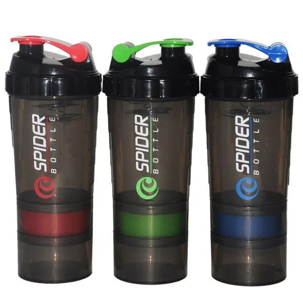 500ml Spider Protein Shaker Bottle