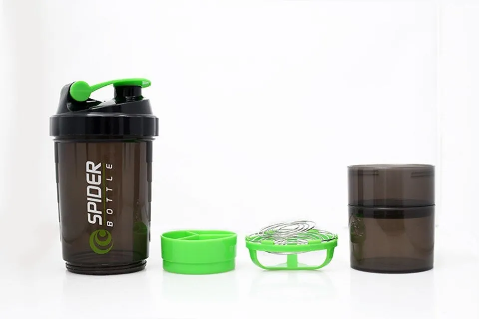 500ml Spider Protein Shaker Bottle