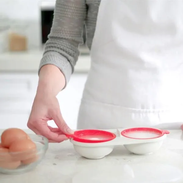 6 Pieces, 12 Pieces or 24 Pieces Double Egg Poacher