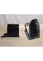 8"(w) x 10"(h) Large Rust Sleeve and RetroFit Door Combo - Black