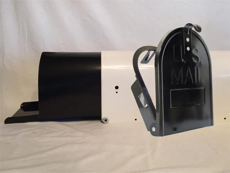 8"(w) x 10"(h) Large Rust Sleeve and RetroFit Door Combo - Black