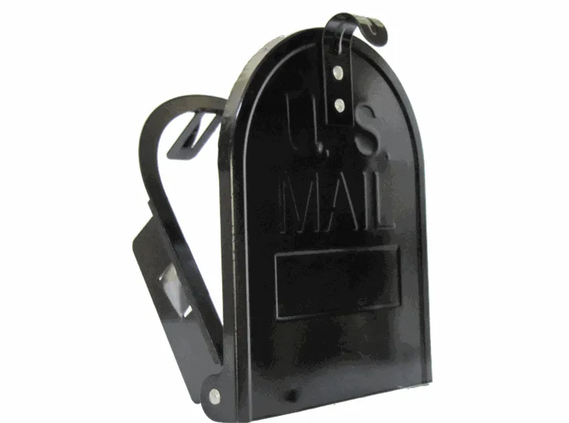 8"(w) x 10"(h) Large Rust Sleeve and RetroFit Door Combo - Black