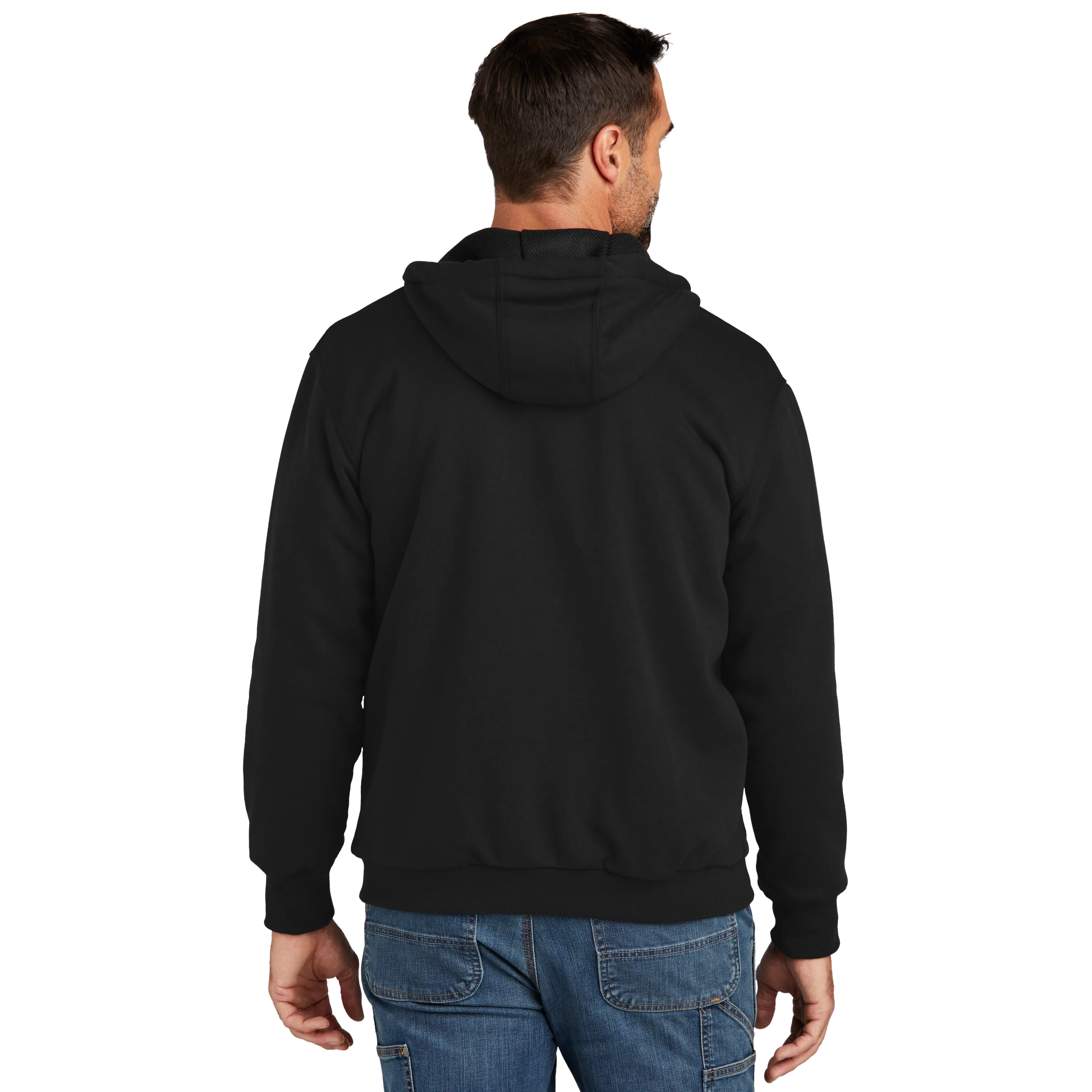 A2310 Mens Midweight Thermal-Lined Full-Zip Sweatshirt