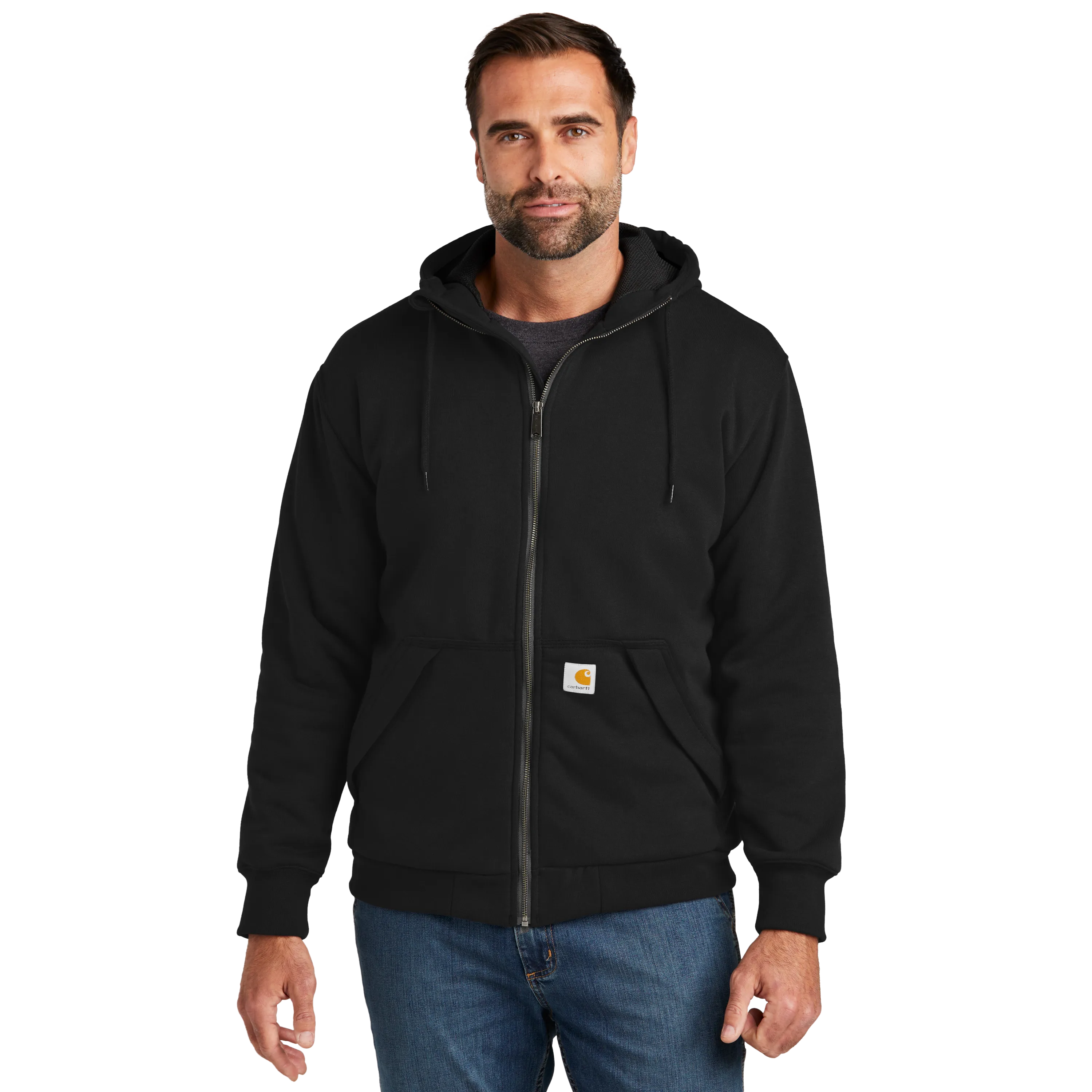 A2310 Mens Midweight Thermal-Lined Full-Zip Sweatshirt