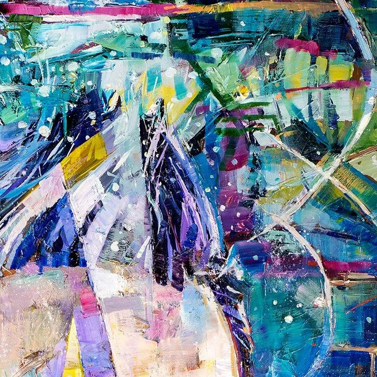 Above and Beyond painting