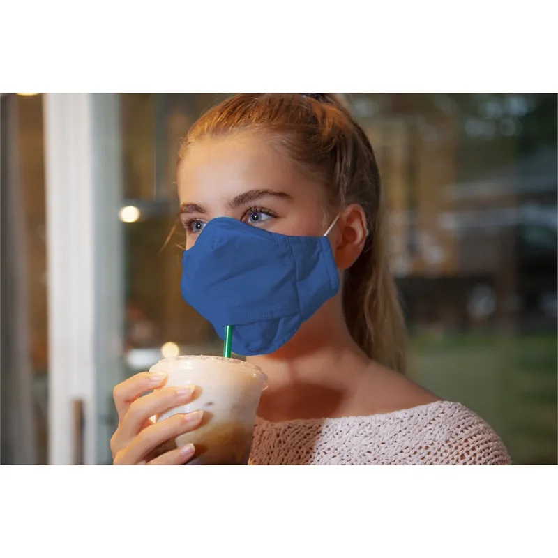 Adult Non-Medical Cotton Face Mask with Opening & Ear Saver, 4 Design, 9 of each, 36 pcs total,7cdu113