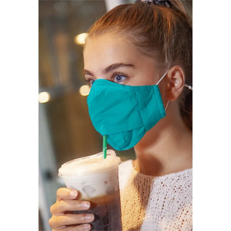 Adult Non-Medical Cotton Face Mask with Opening & Ear Saver, 4 Design, 9 of each, 36 pcs total,7cdu113
