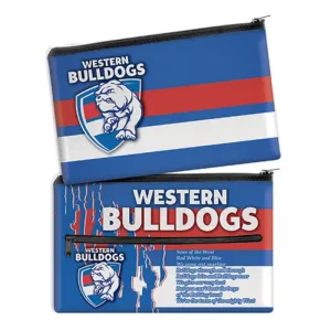 AFL Song Pencil Case Western Bulldogs