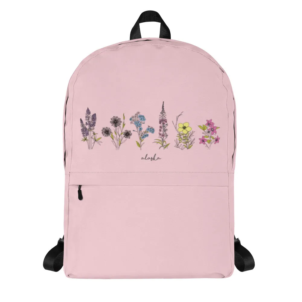 Alaska Wildflowers - Backpack
