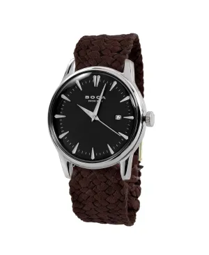 Alfieri Black - Brown Wristband
