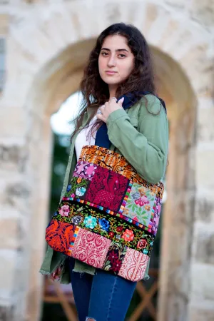 Aliyah Patch Work Tote Bag
