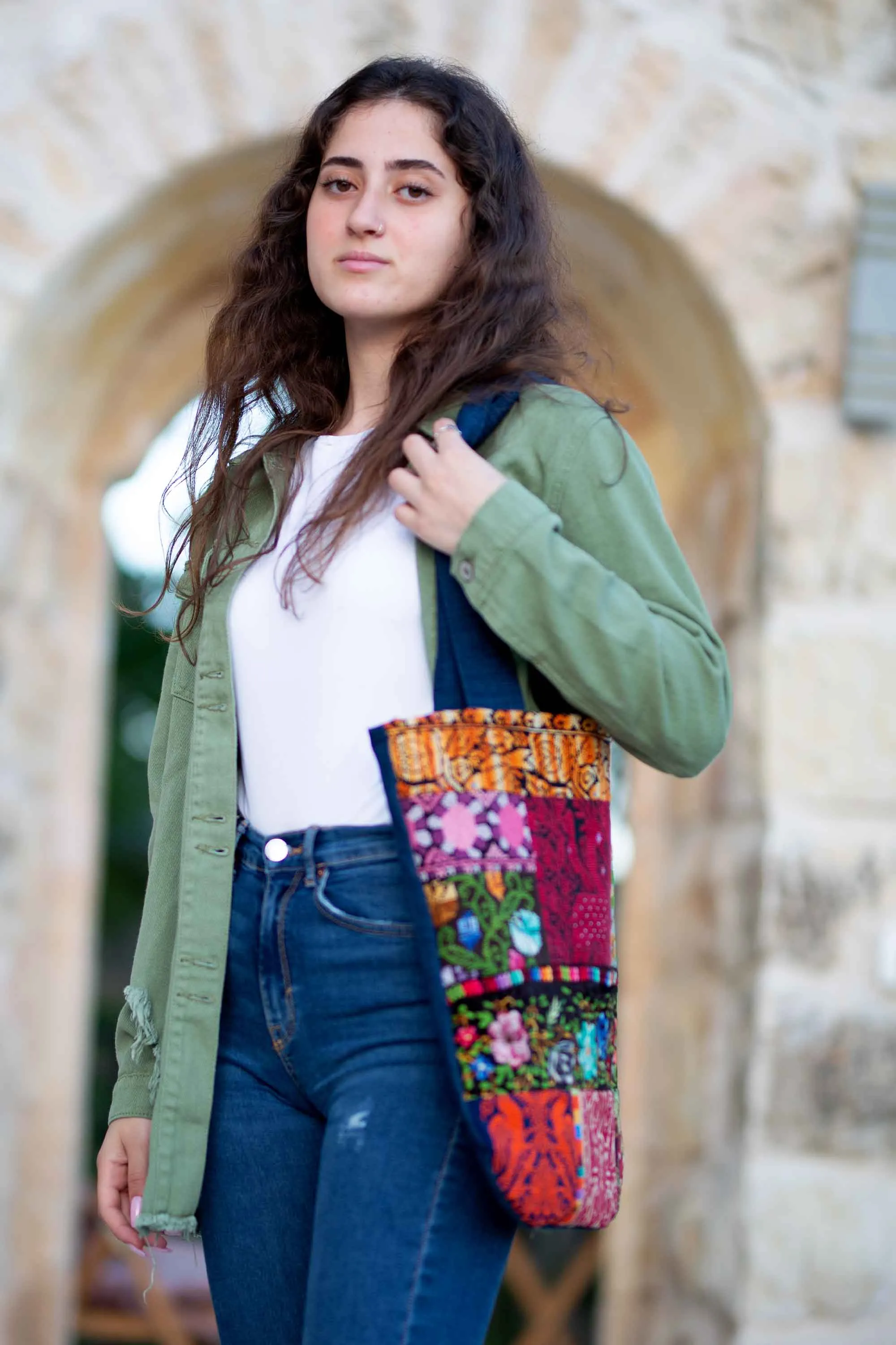 Aliyah Patch Work Tote Bag