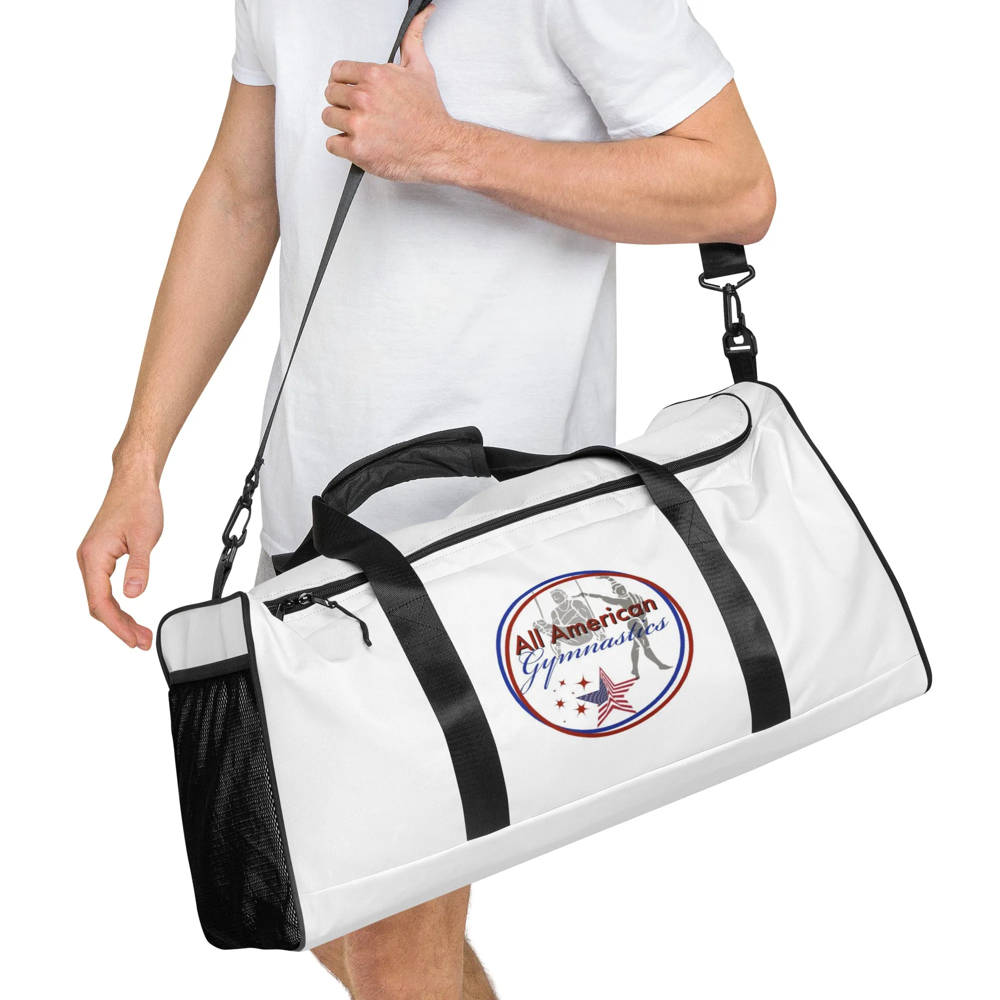All American Gymnastics Logo - Duffel bag