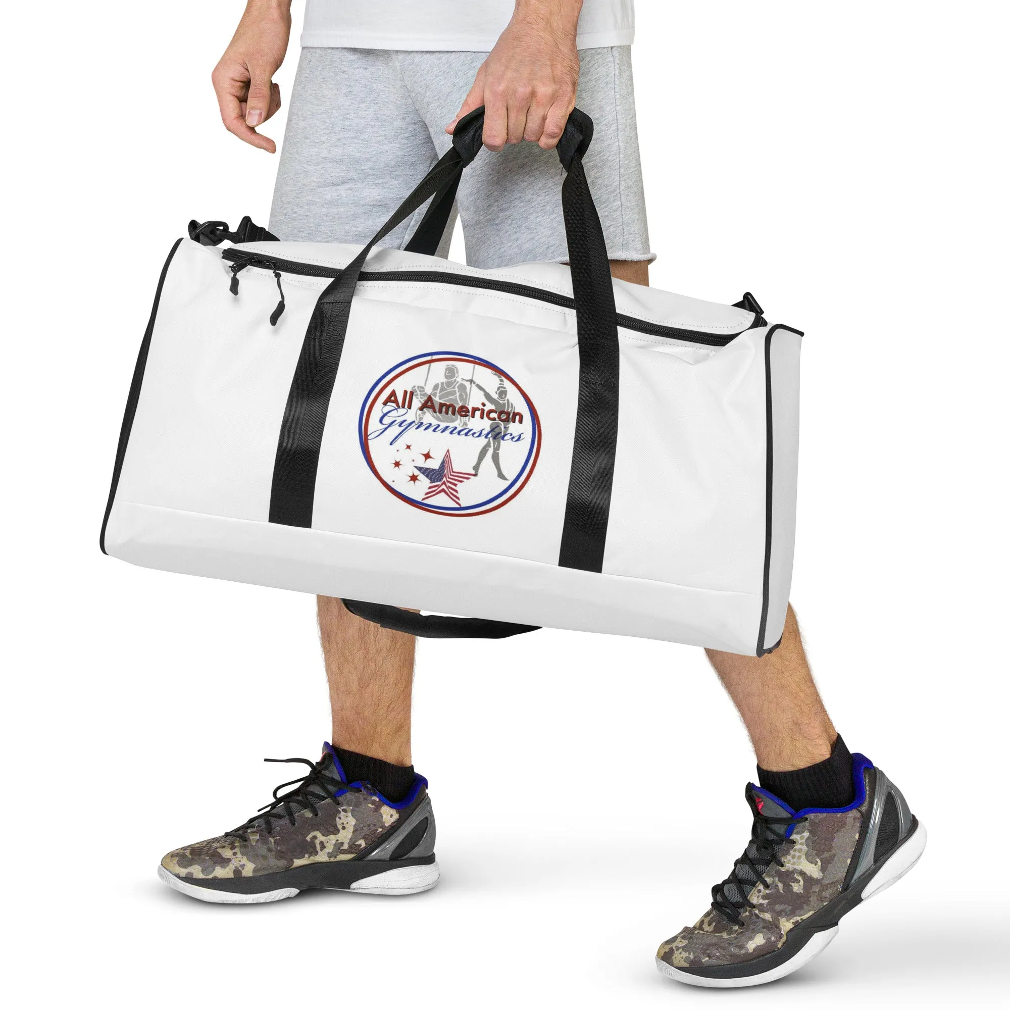 All American Gymnastics Logo - Duffel bag