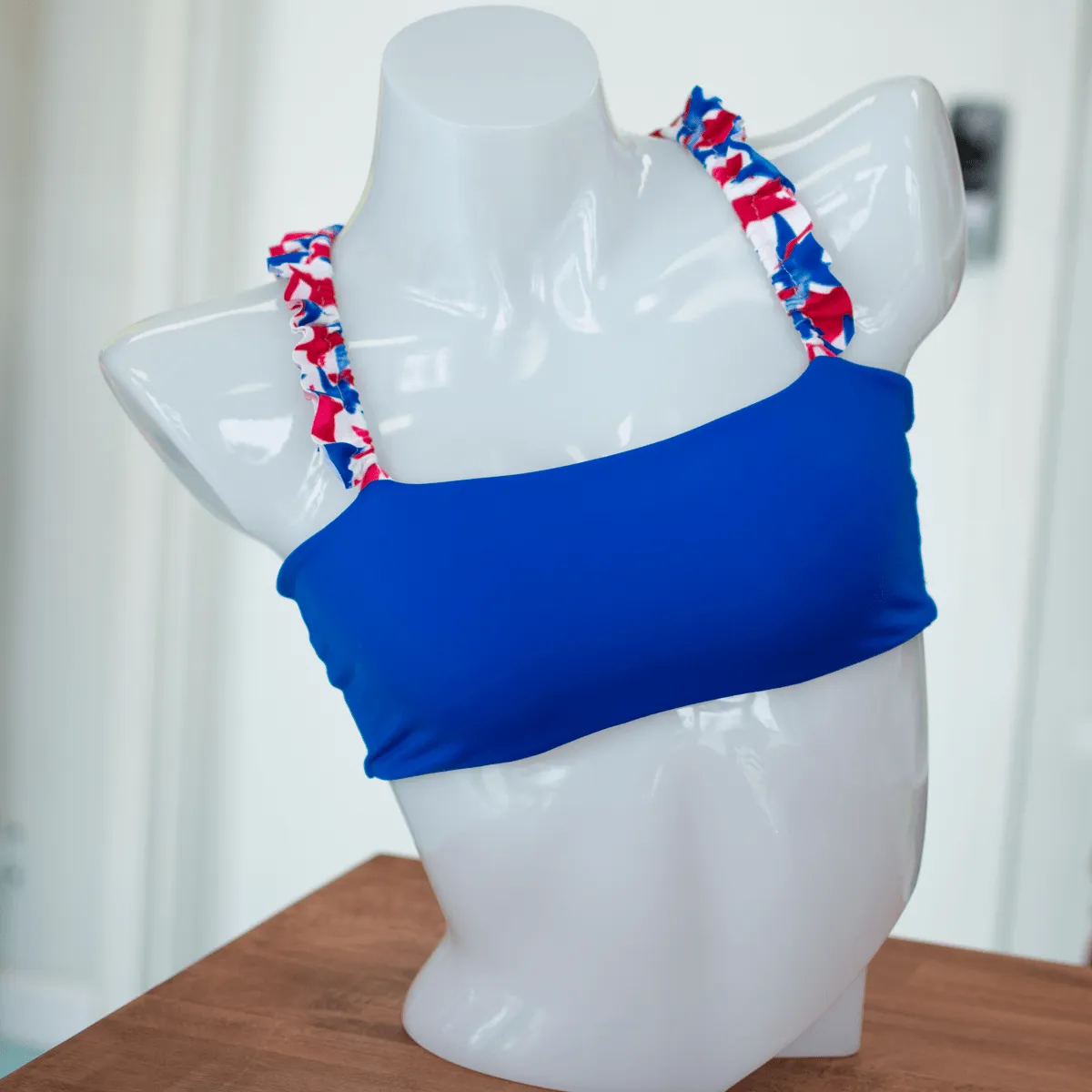 American Dream/ Royal Blue Butterfly Top