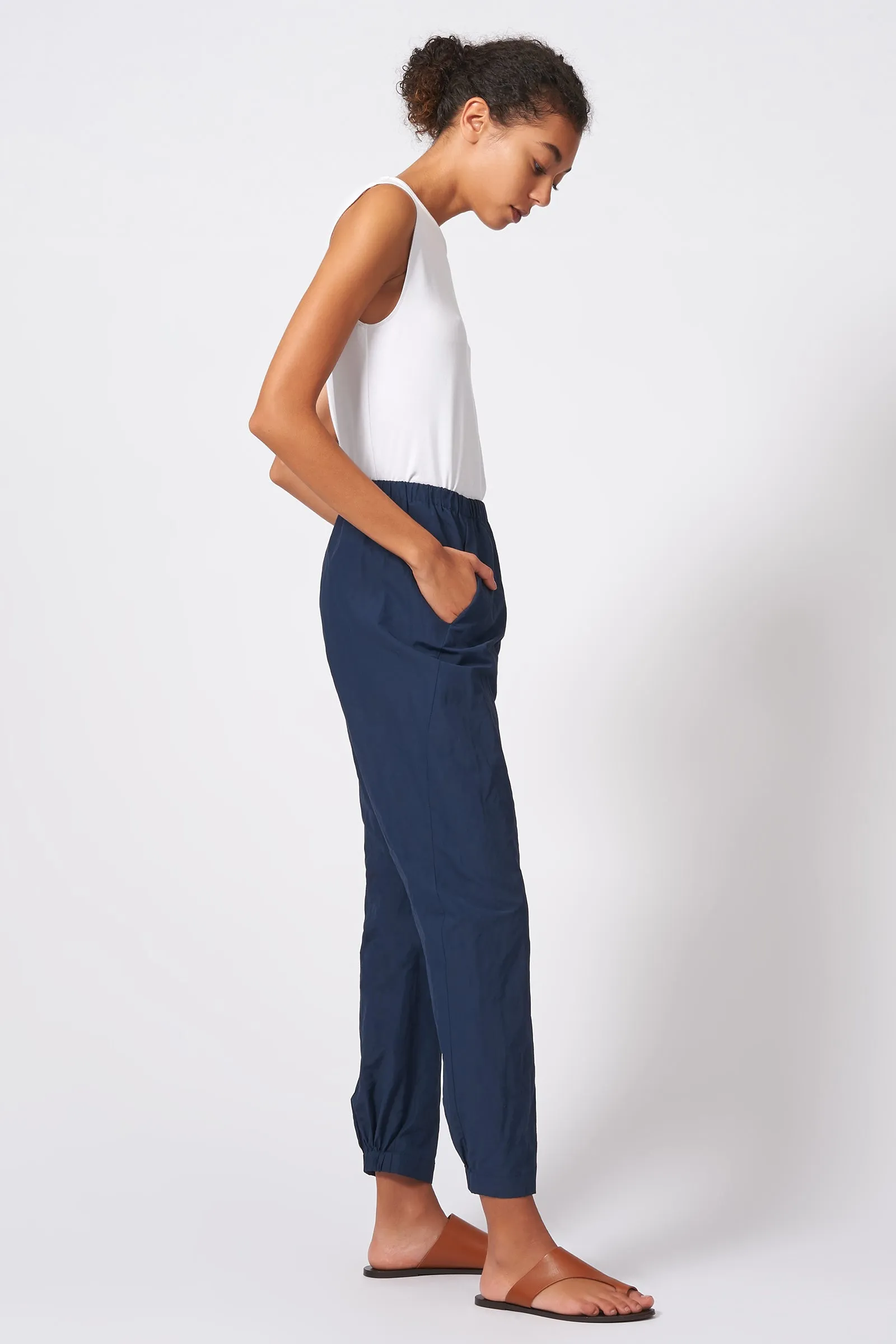 Angle Seam Jogger - Navy