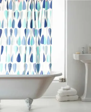 Anti Mould Printed Shower Curtain - Style D
