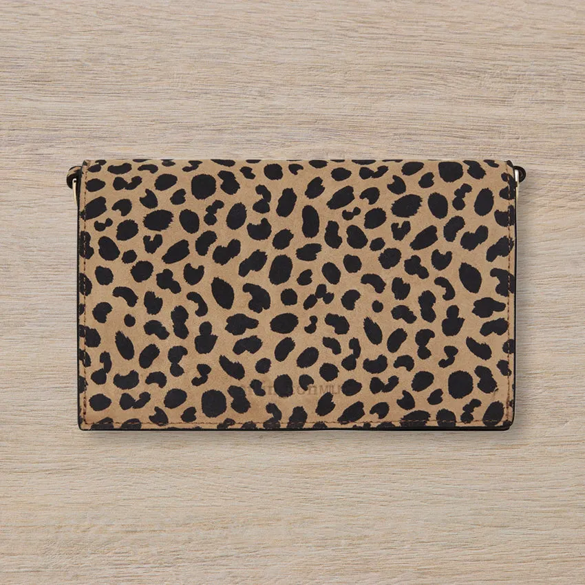 Arlington Milne Jasmine Wallet, Spot Suede