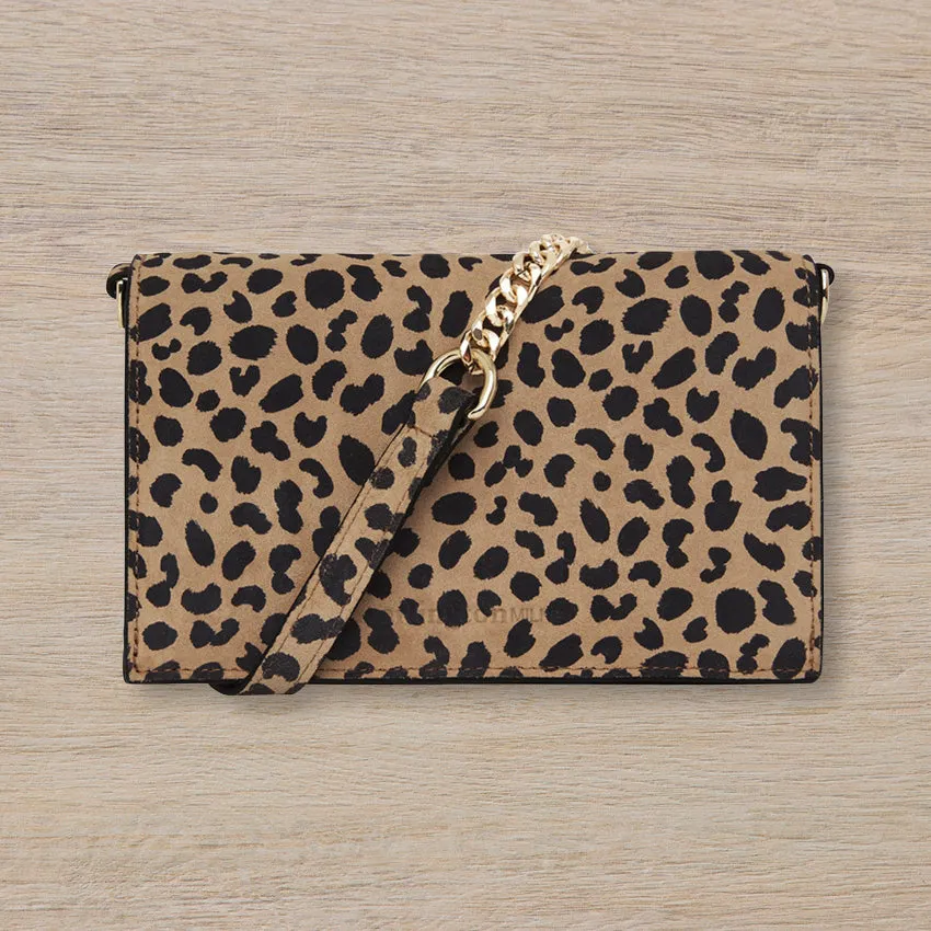 Arlington Milne Jasmine Wallet, Spot Suede