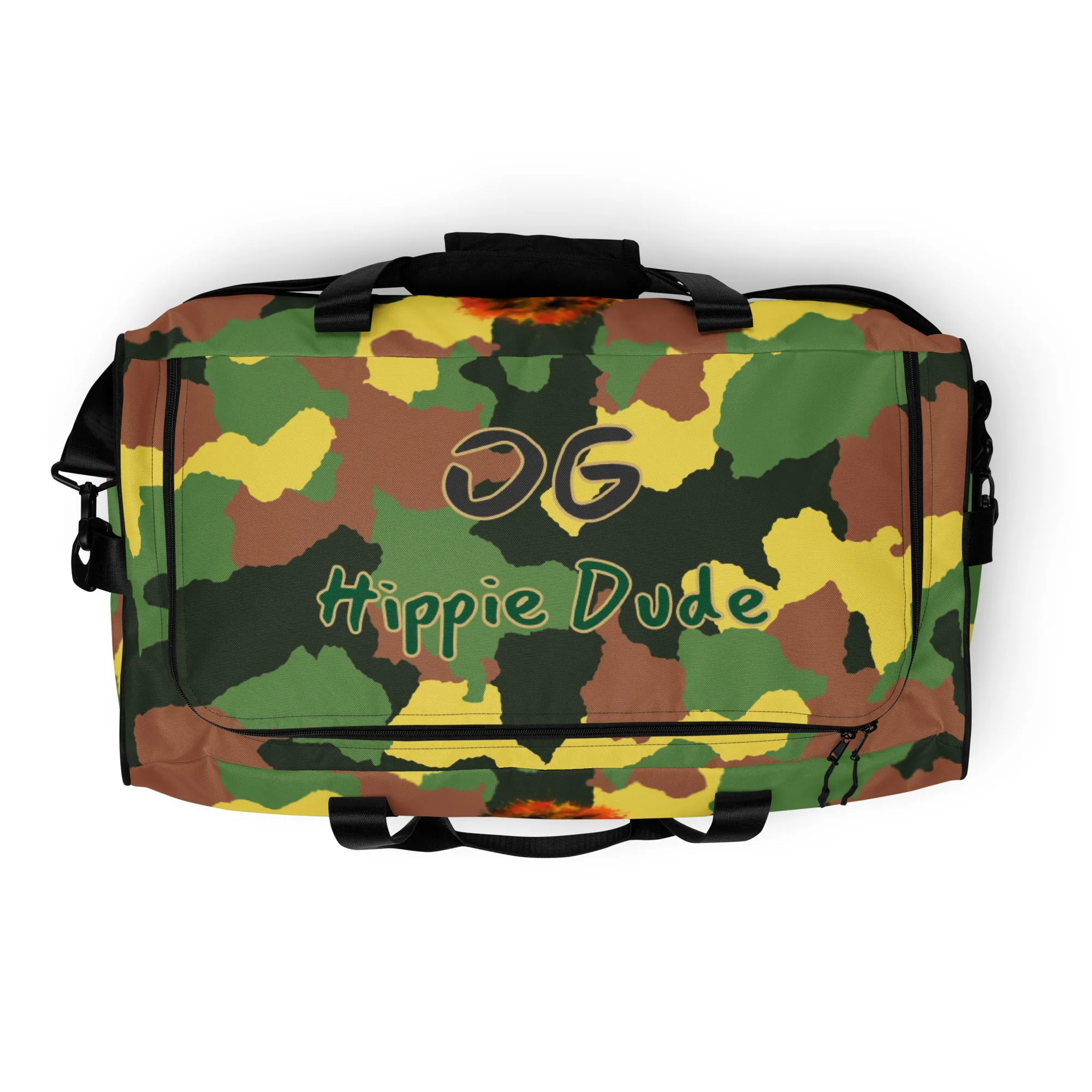 Army Camo Duffle Bag - OG Hippie Dude