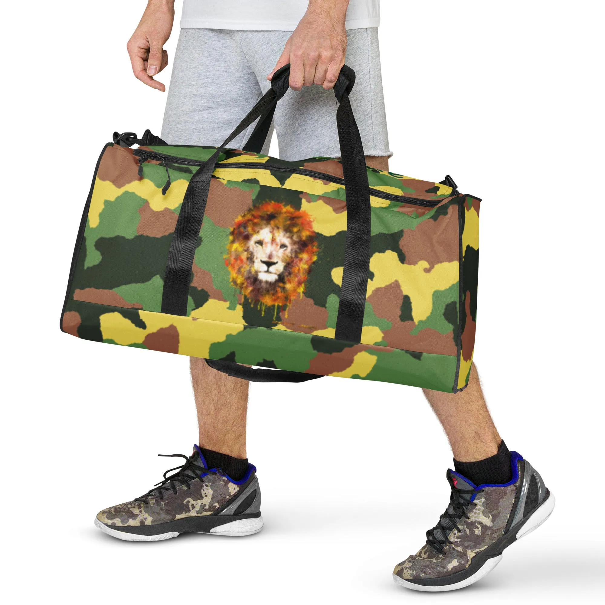 Army Camo Duffle Bag - OG Hippie Dude