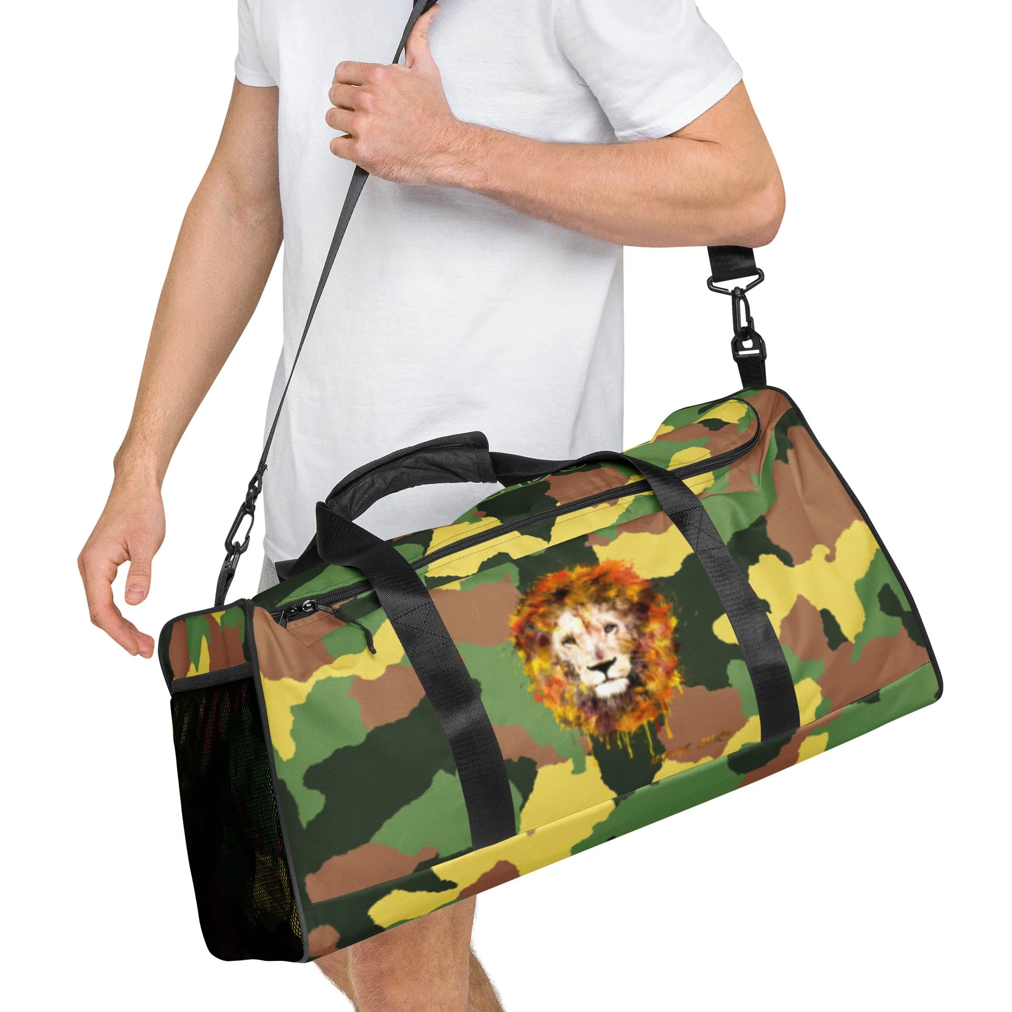 Army Camo Duffle Bag - OG Hippie Dude