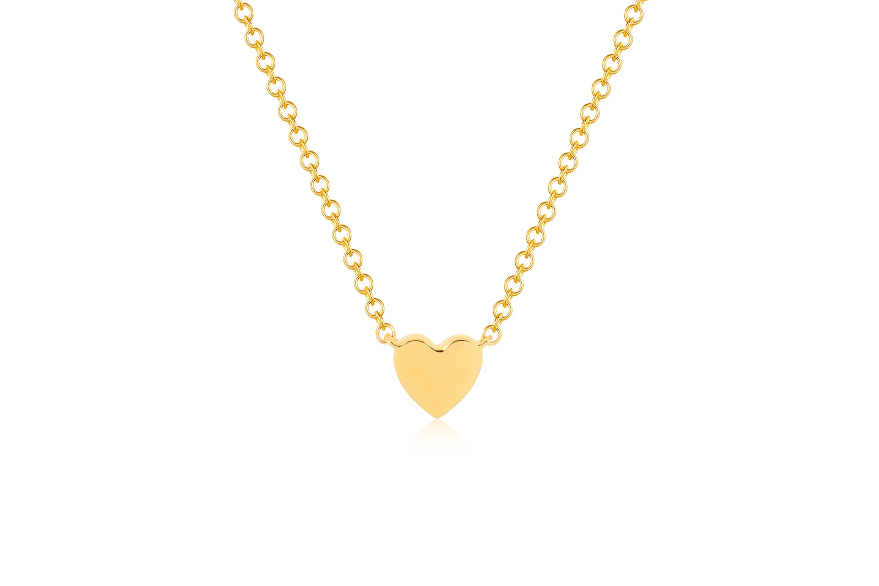 Baby Gold Heart Necklace