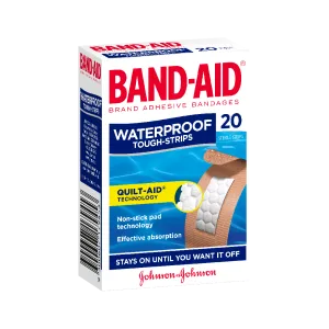 Band-Aid Tough Strips Waterproof