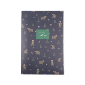 Be Strong & Courageous {A5 Notebook}