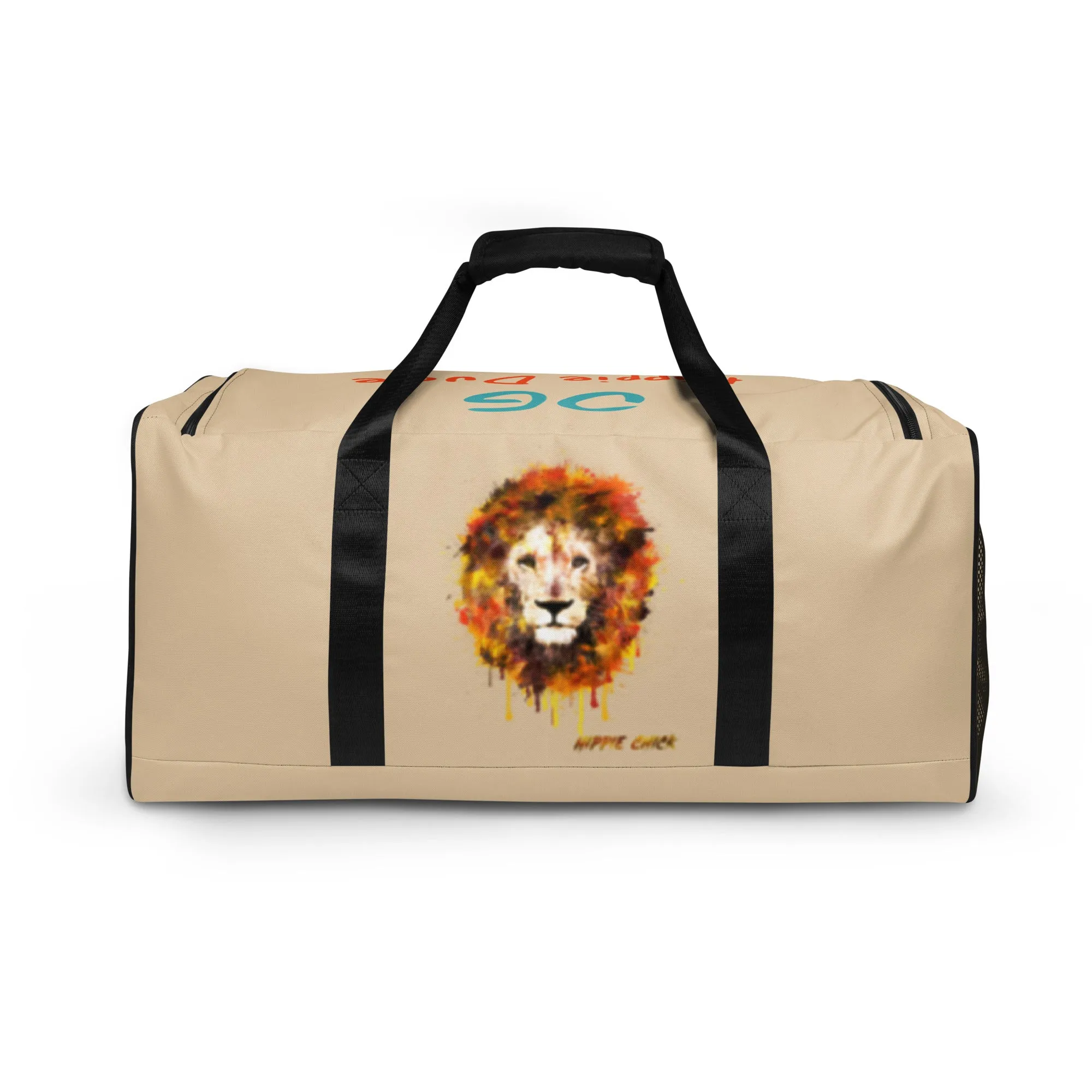 Beige Duffle Bag - OG Hippie Dude