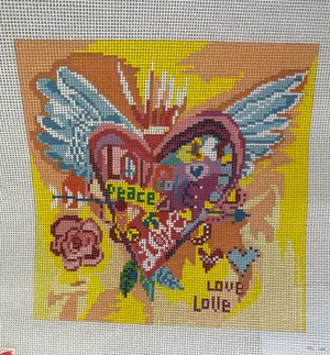 Birds of a Feather DI629 Love Tattoo