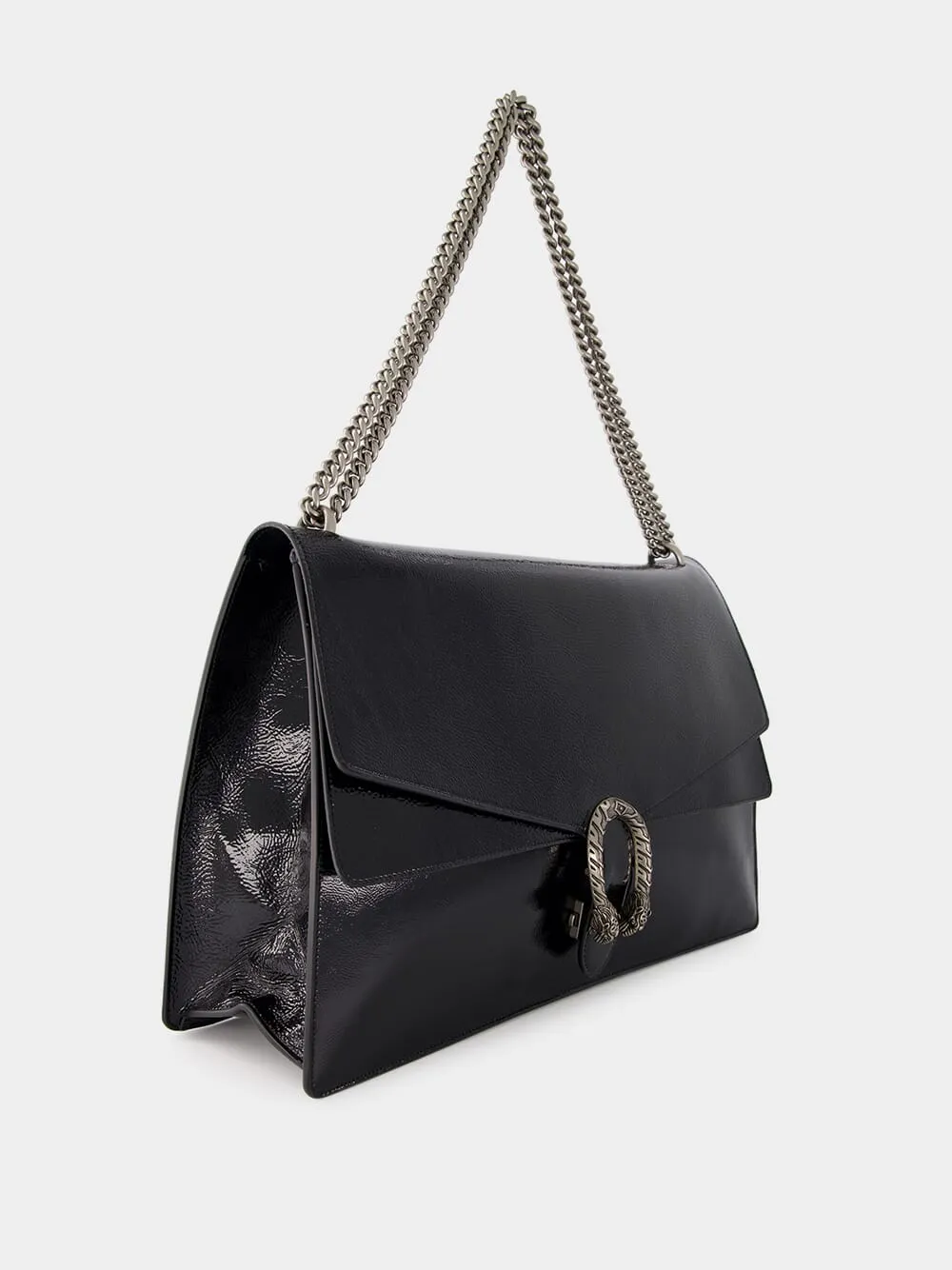 Black Dionysus Large Shoulder Bag