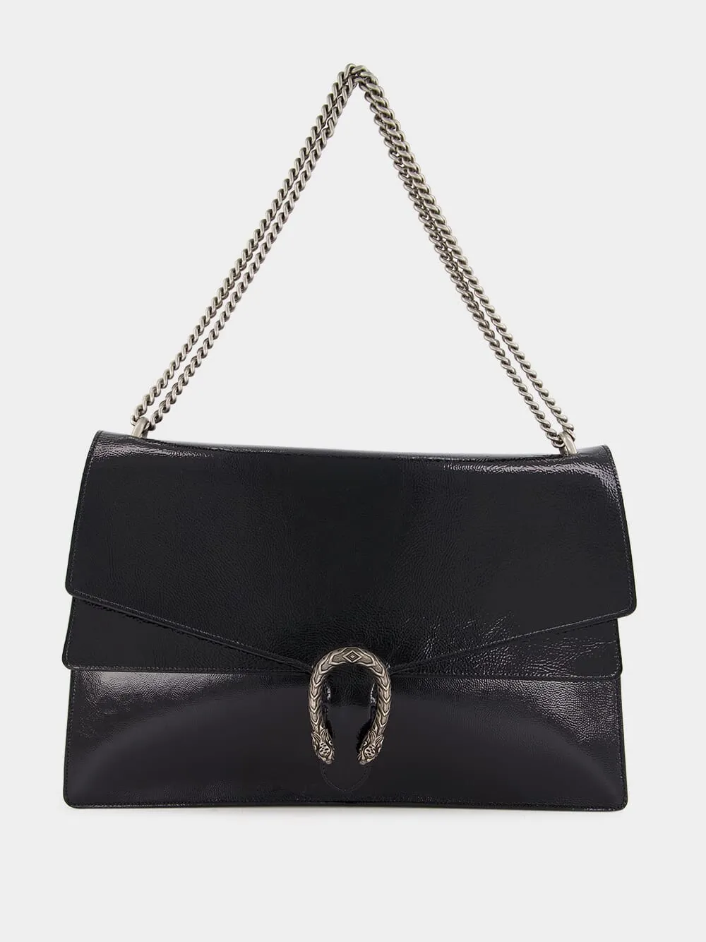 Black Dionysus Large Shoulder Bag