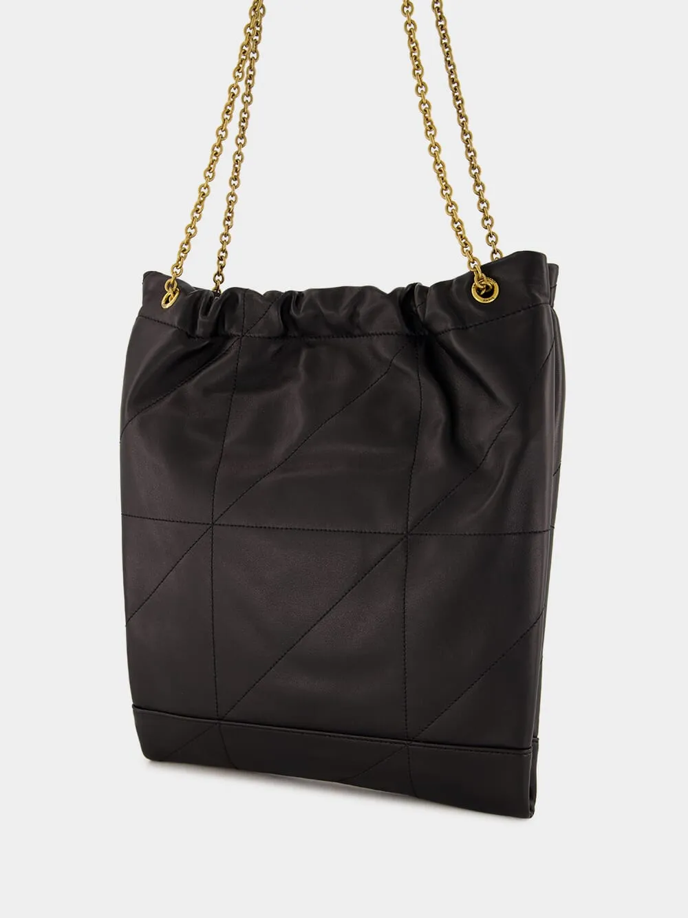 Black Jamie Pochon in Lambskin