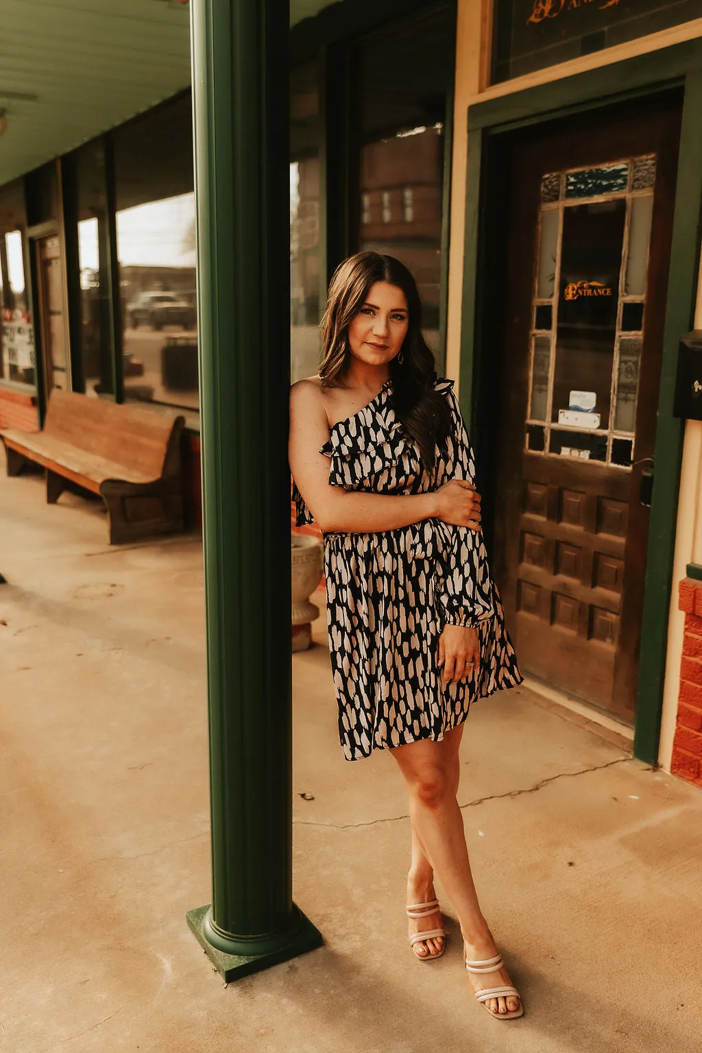 Black mocha dress