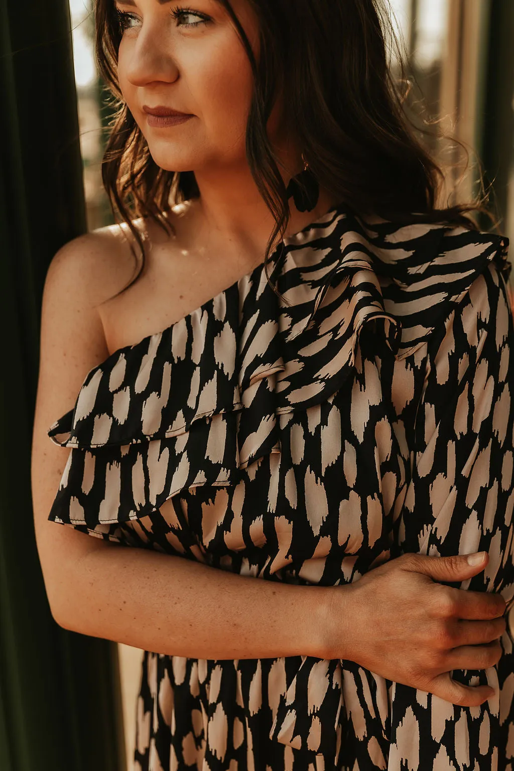 Black mocha dress