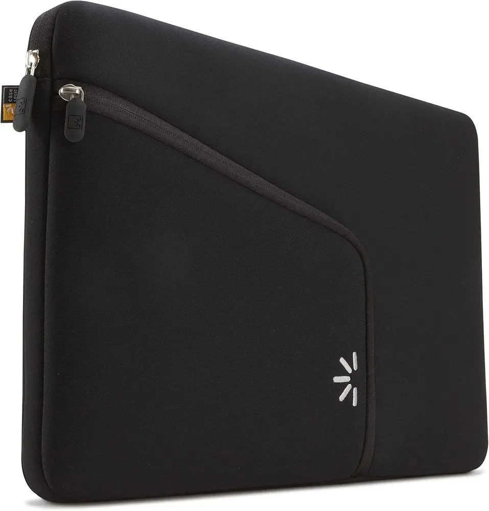 Black Neoprene 7" to 10" Netbook Tablet Sleeve Case Logic PLS-210K