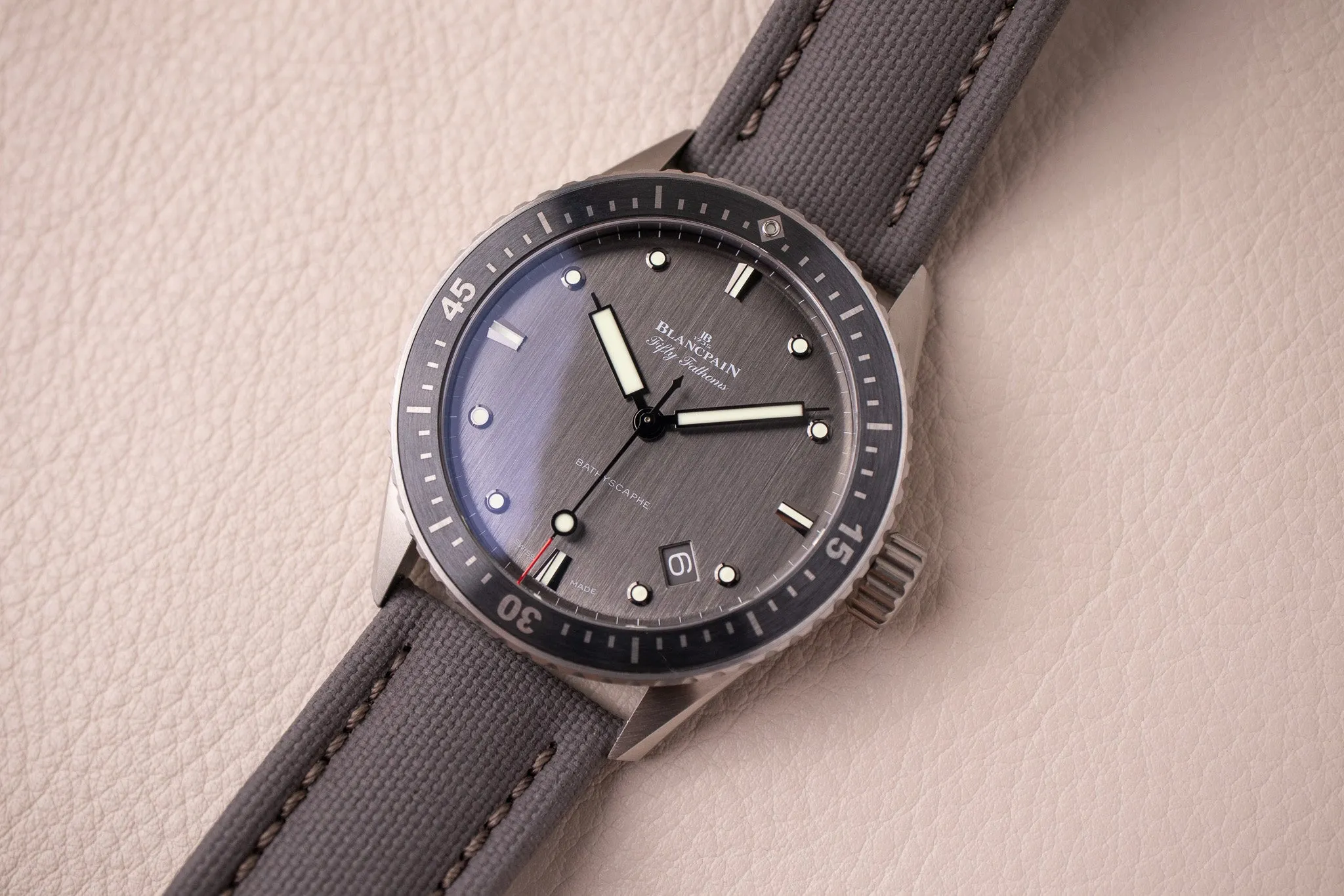 Blancpain Fifty Fathoms Bathyscaphe 5000 1210 G52A