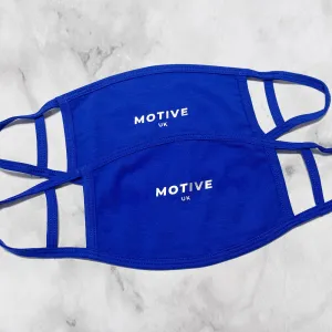 Blue 2 Layer Face Cover (Pack of 2)