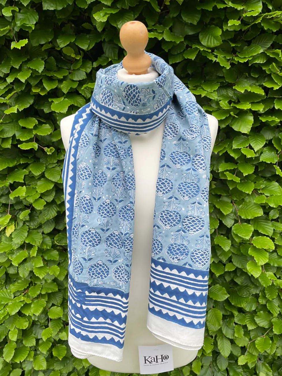 BLUE ARTICHOKE SARONG