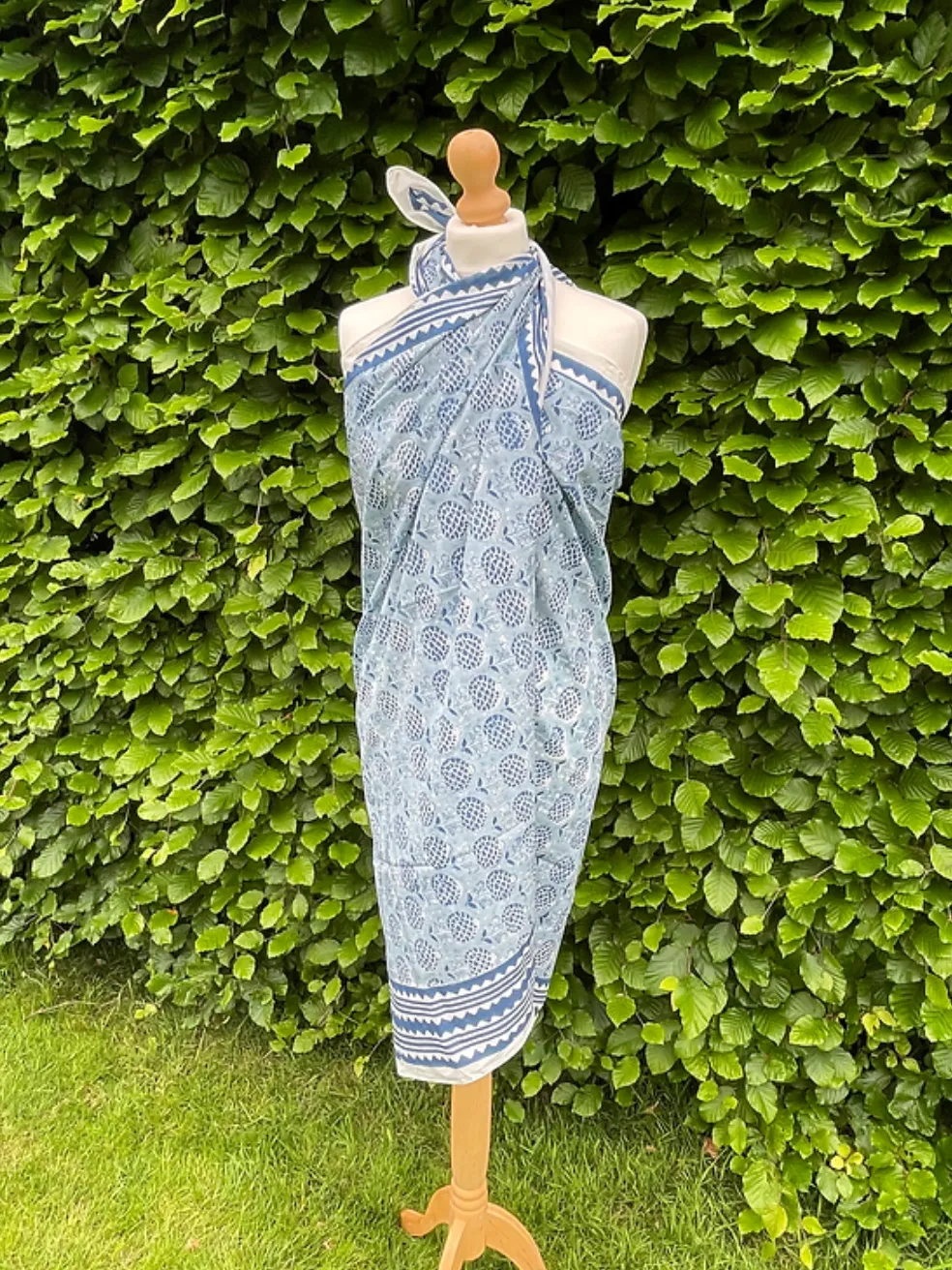 BLUE ARTICHOKE SARONG