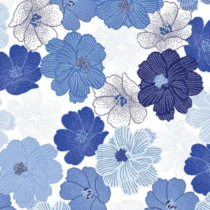 Blue Brilliance White Multi
