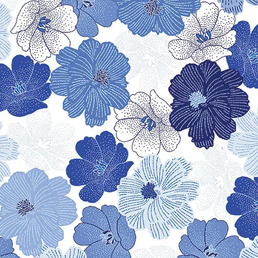 Blue Brilliance White Multi